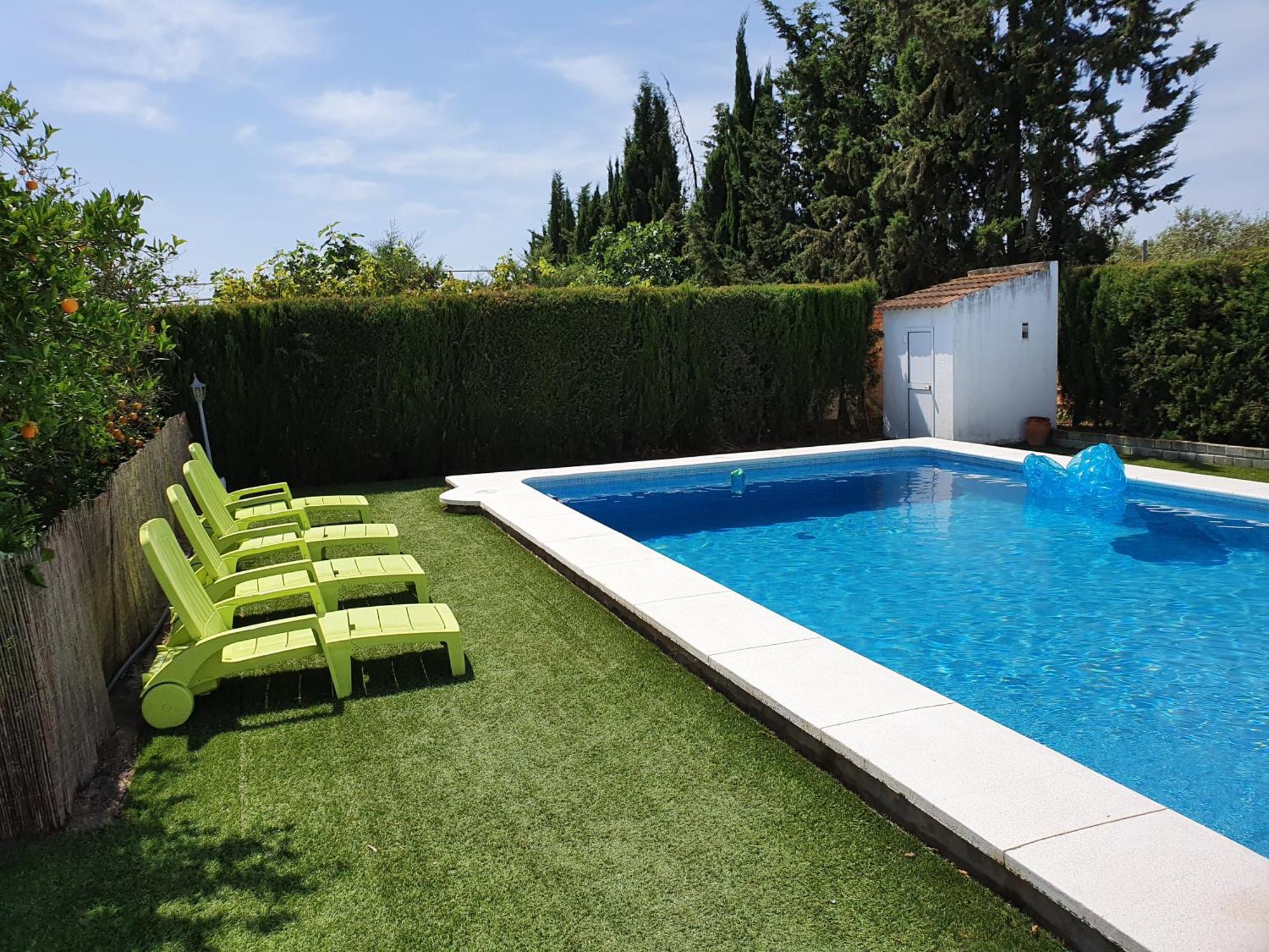 Villa Antonia Gibraleon Luaran gambar
